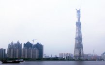 广州电视塔建设用钢舞阳钢厂